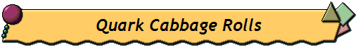 Quark Cabbage Rolls