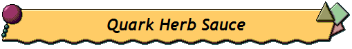 Quark Herb Sauce