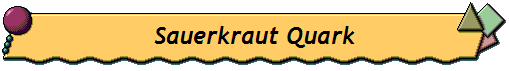 Sauerkraut Quark